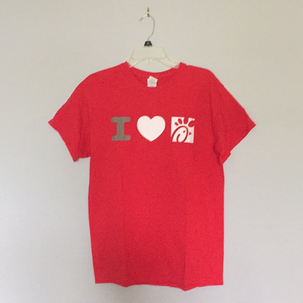 NWOT “I ♥️ Chick-fil-a” size M t-shirt